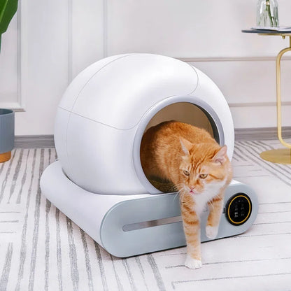 Canine co Smart Self-Cleaning Automatic Cat Litter Box with App Control and Ionic Deodorizer