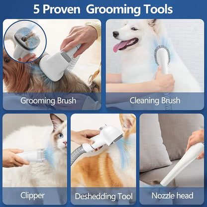 Canine Co Pet Grooming Kit | Dog Grooming Vacuum For Pets