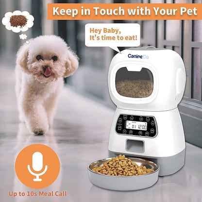 Canine Co Automatic Pet Feeder | Smart Food Dispenser For Cats & Dogs